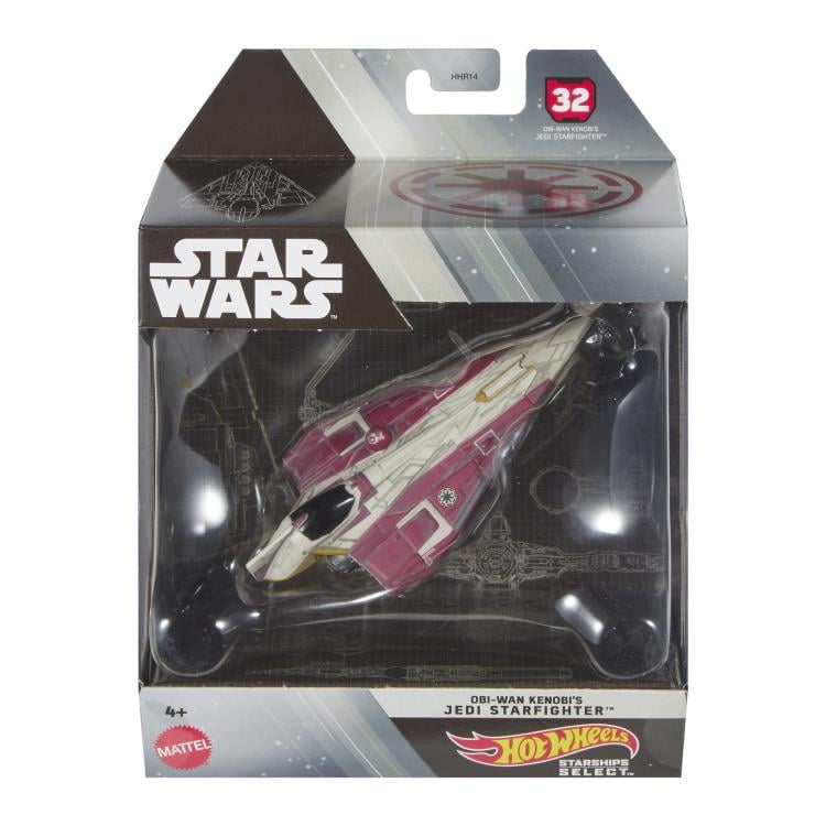 Star Wars Hot Wheels Starships Select Set of 4 Starships Gallery Image 4