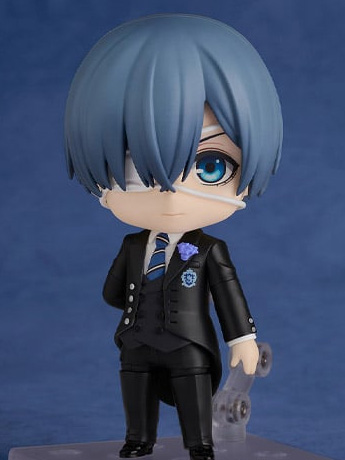 Black Butler Nendoroid No.2710 Ciel Phantomhive (Sapphire Owl Ver.) Gallery Image 2