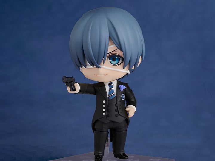 Black Butler Nendoroid No.2710 Ciel Phantomhive (Sapphire Owl Ver.) Gallery Image 1