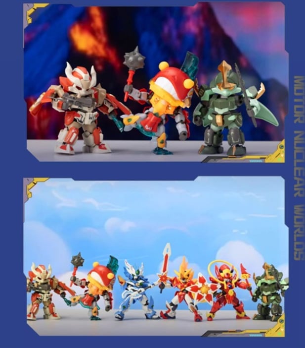 Legend of Star General MNC-A Box of 6 Random Figures Gallery Image 3