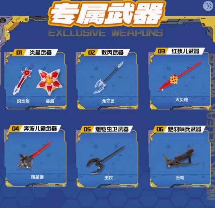 Legend of Star General MNC-A Box of 6 Random Figures Gallery Image 6