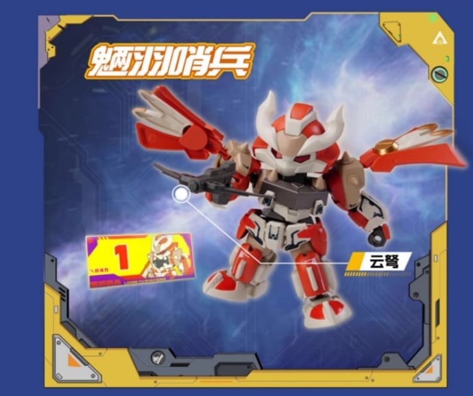 Legend of Star General MNC-A Box of 6 Random Figures Gallery Image 8
