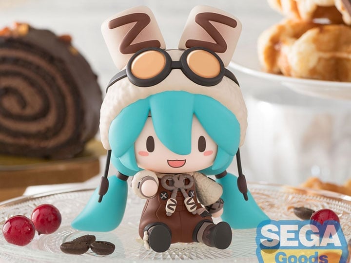 Vocaloid Fuwa Petit Hatsune Miku Marshmallow Hot Cocoa Chibi Figure