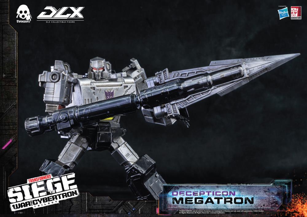 Transformers: War for Cybertron Trilogy DLX Scale Collectible Series Decepticon Megatron Action Figure Gallery Image 16