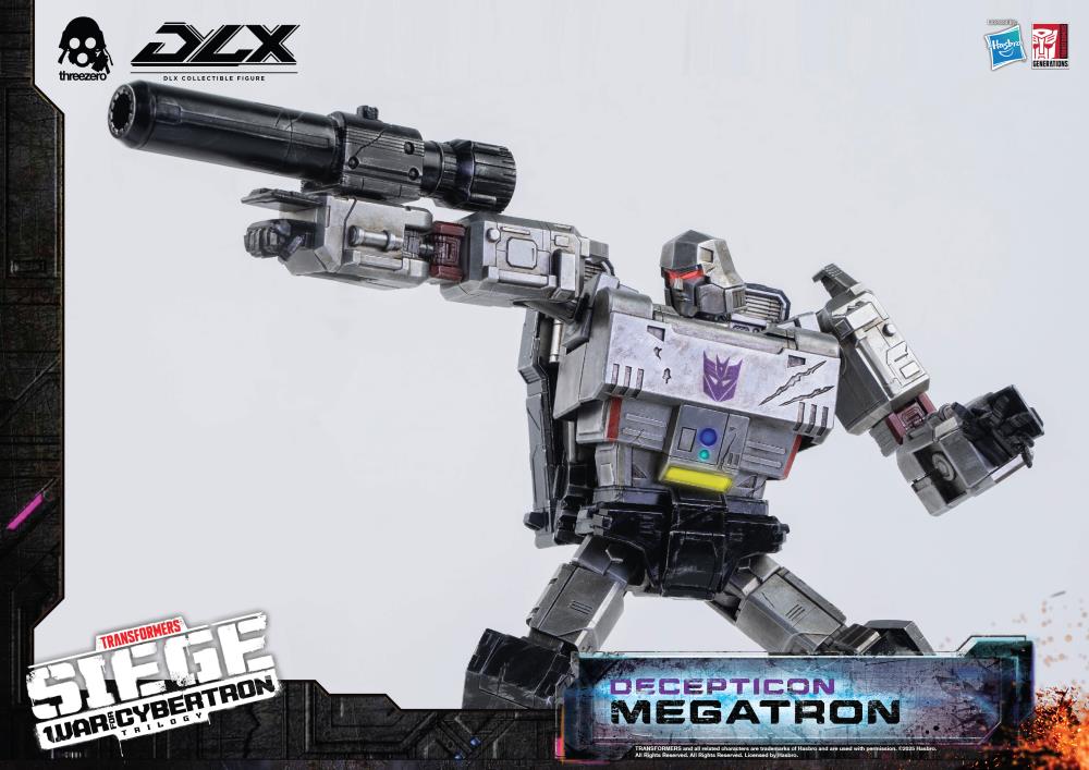 Transformers: War for Cybertron Trilogy DLX Scale Collectible Series Decepticon Megatron Action Figure Gallery Image 30