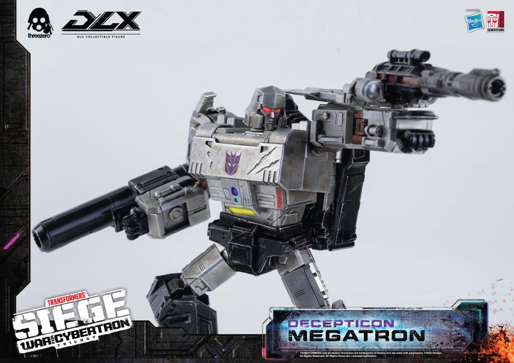 Transformers: War for Cybertron Trilogy DLX Scale Collectible Series Decepticon Megatron Action Figure Gallery Image 31