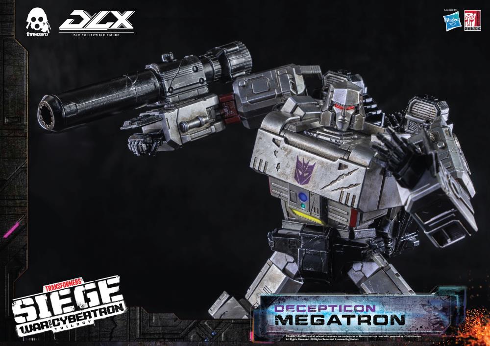 Transformers: War for Cybertron Trilogy DLX Scale Collectible Series Decepticon Megatron Action Figure Gallery Image 11