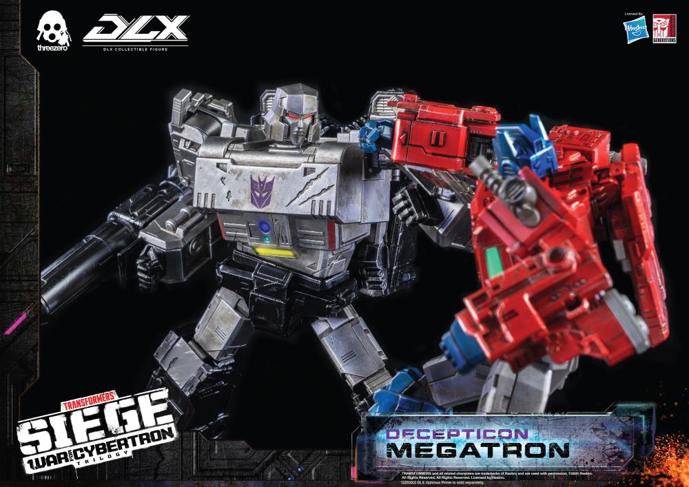Transformers: War for Cybertron Trilogy DLX Scale Collectible Series Decepticon Megatron Action Figure Gallery Image 19