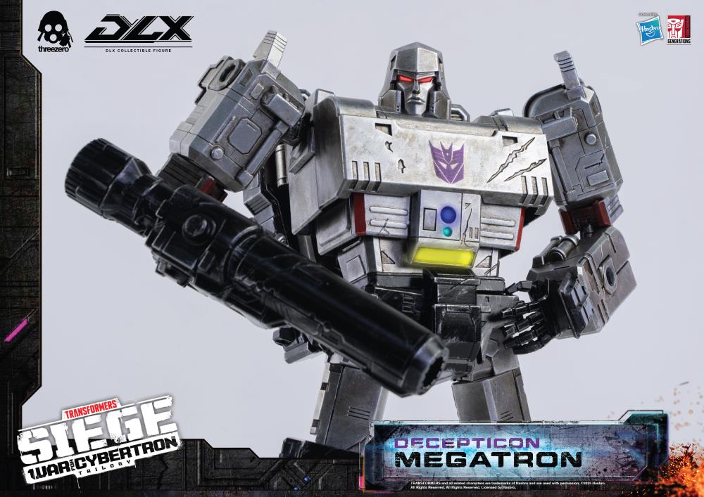 Transformers: War for Cybertron Trilogy DLX Scale Collectible Series Decepticon Megatron Action Figure Gallery Image 32
