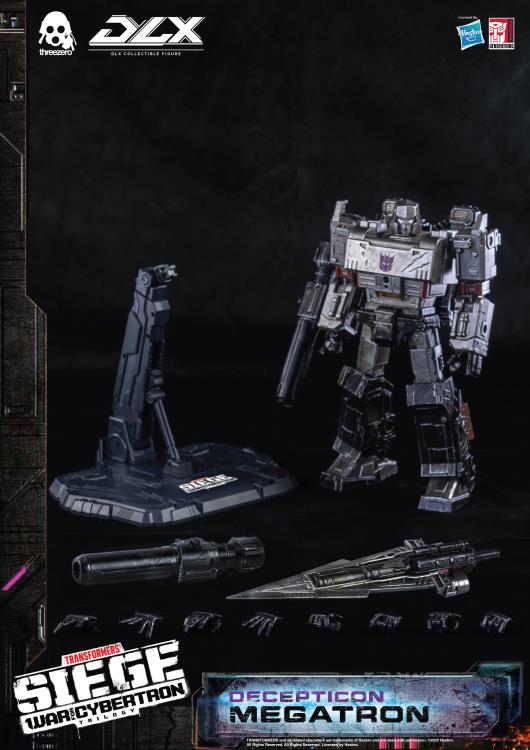 Transformers: War for Cybertron Trilogy DLX Scale Collectible Series Decepticon Megatron Action Figure Gallery Image 21