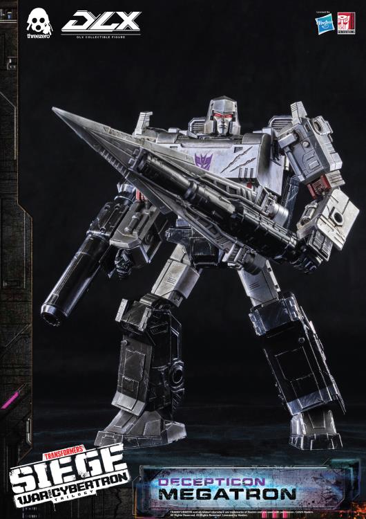 Transformers: War for Cybertron Trilogy DLX Scale Collectible Series Decepticon Megatron Action Figure Gallery Image 15