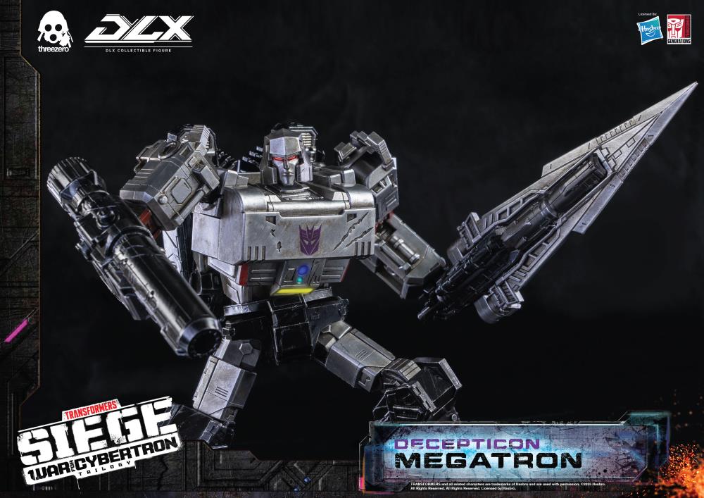 Transformers: War for Cybertron Trilogy DLX Scale Collectible Series Decepticon Megatron Action Figure Gallery Image 17