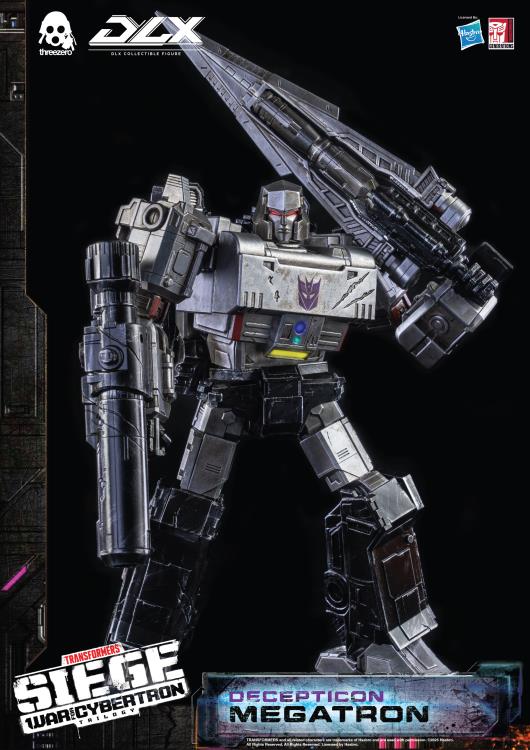 Transformers: War for Cybertron Trilogy DLX Scale Collectible Series Decepticon Megatron Action Figure Gallery Image 14