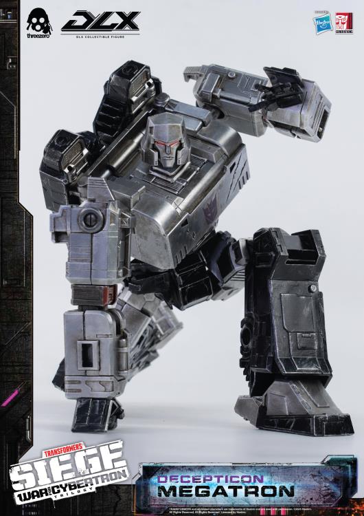 Transformers: War for Cybertron Trilogy DLX Scale Collectible Series Decepticon Megatron Action Figure Gallery Image 29