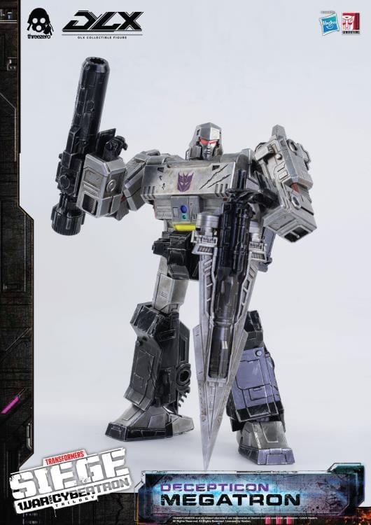 Transformers: War for Cybertron Trilogy DLX Scale Collectible Series Decepticon Megatron Action Figure Gallery Image 27
