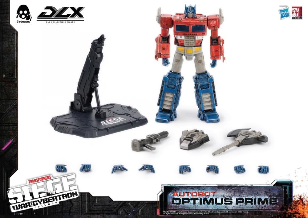 Transformers: War for Cybertron Trilogy DLX Scale Collectible Series Autobot Optimus Prime Action Figure Gallery Image 34