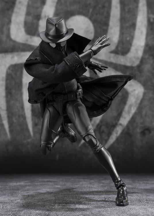 Spider-Man: Across the Spider-Verse S.H.Figuarts Spider-Man Noir & Spider-Ham Action Figure Set Gallery Image 5