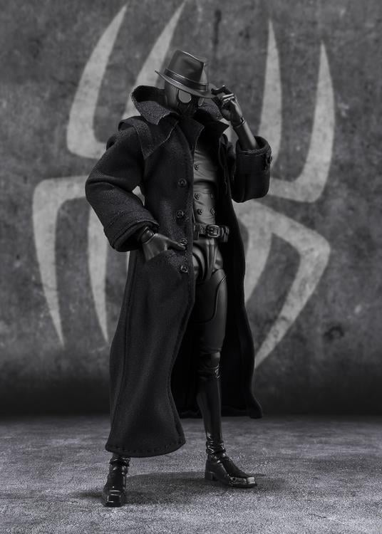 Spider-Man: Across the Spider-Verse S.H.Figuarts Spider-Man Noir & Spider-Ham Action Figure Set Gallery Image 4