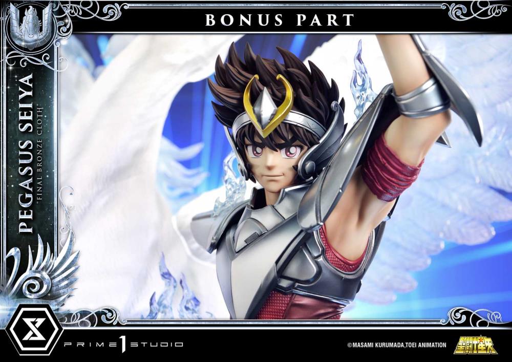 Saint Seiya Premium Masterline Pegasus Seiya Final Bronze Cloth 1/4 Scale Statue (With Bonus) Gallery Image 16