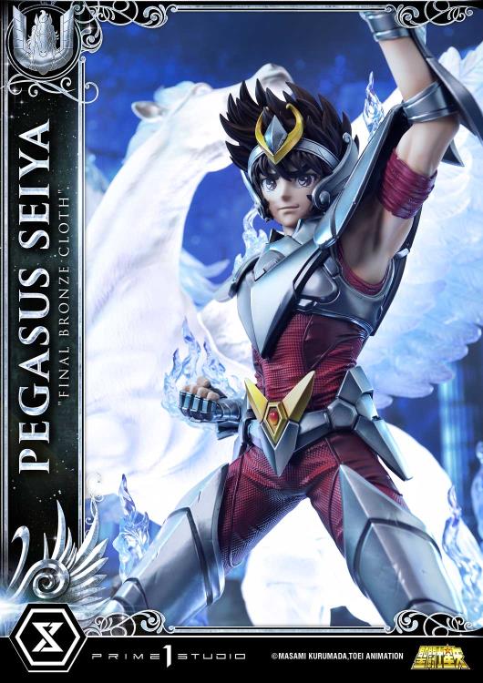 Saint Seiya Premium Masterline Pegasus Seiya Final Bronze Cloth 1/4 Scale Statue (With Bonus) Gallery Image 31