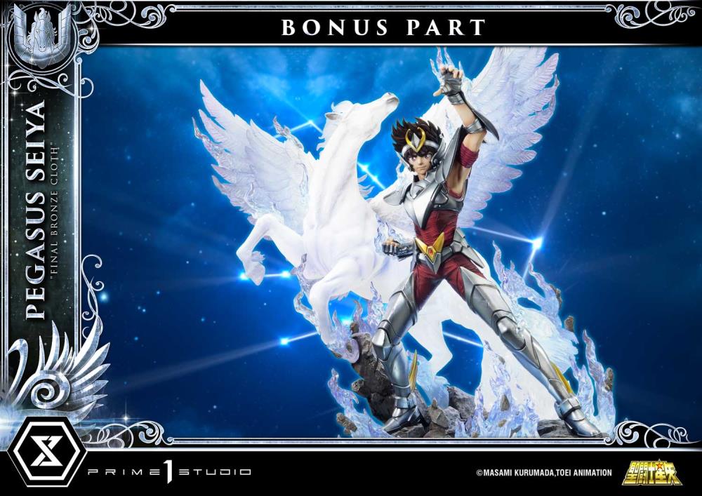 Saint Seiya Premium Masterline Pegasus Seiya Final Bronze Cloth 1/4 Scale Statue (With Bonus) Gallery Image 3