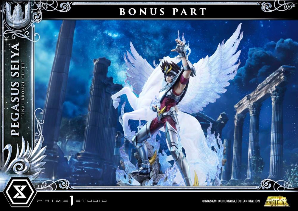 Saint Seiya Premium Masterline Pegasus Seiya Final Bronze Cloth 1/4 Scale Statue (With Bonus) Gallery Image 24