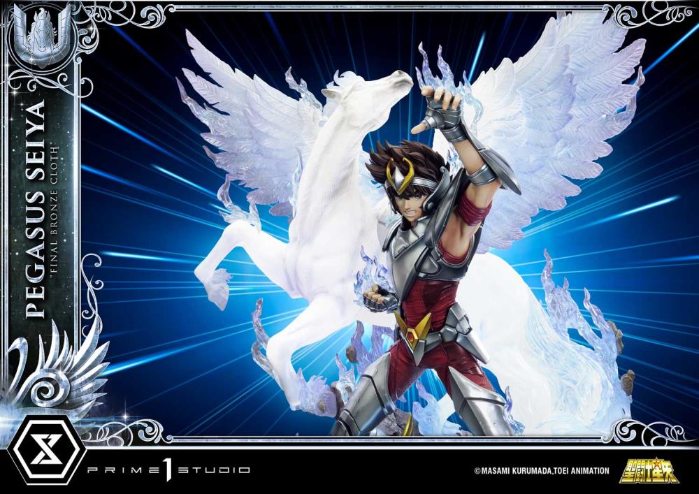 Saint Seiya Premium Masterline Pegasus Seiya Final Bronze Cloth 1/4 Scale Statue (With Bonus) Gallery Image 8