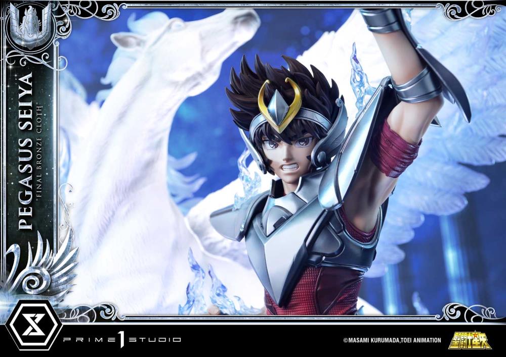 Saint Seiya Premium Masterline Pegasus Seiya Final Bronze Cloth 1/4 Scale Statue (With Bonus) Gallery Image 18