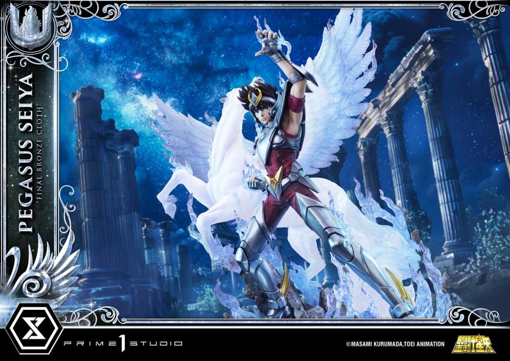 Saint Seiya Premium Masterline Pegasus Seiya Final Bronze Cloth 1/4 Scale Statue (With Bonus) Gallery Image 23