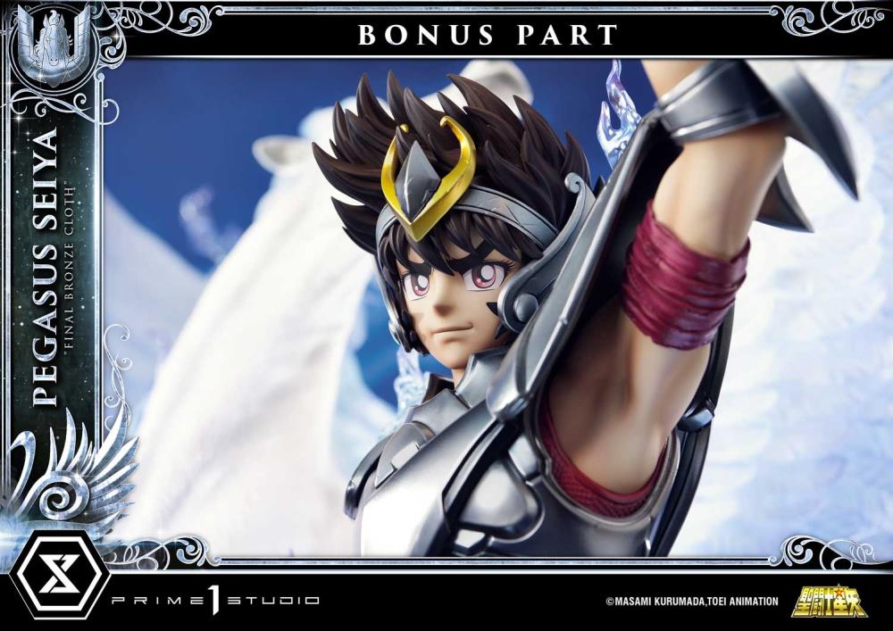 Saint Seiya Premium Masterline Pegasus Seiya Final Bronze Cloth 1/4 Scale Statue (With Bonus) Gallery Image 26