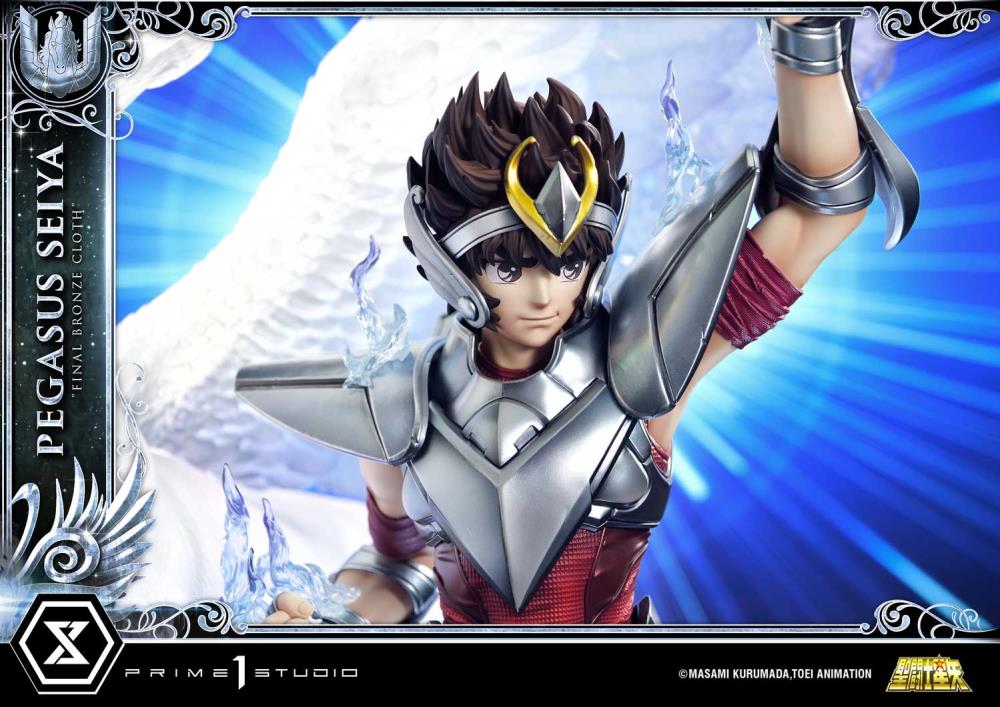 Saint Seiya Premium Masterline Pegasus Seiya Final Bronze Cloth 1/4 Scale Statue (With Bonus) Gallery Image 12