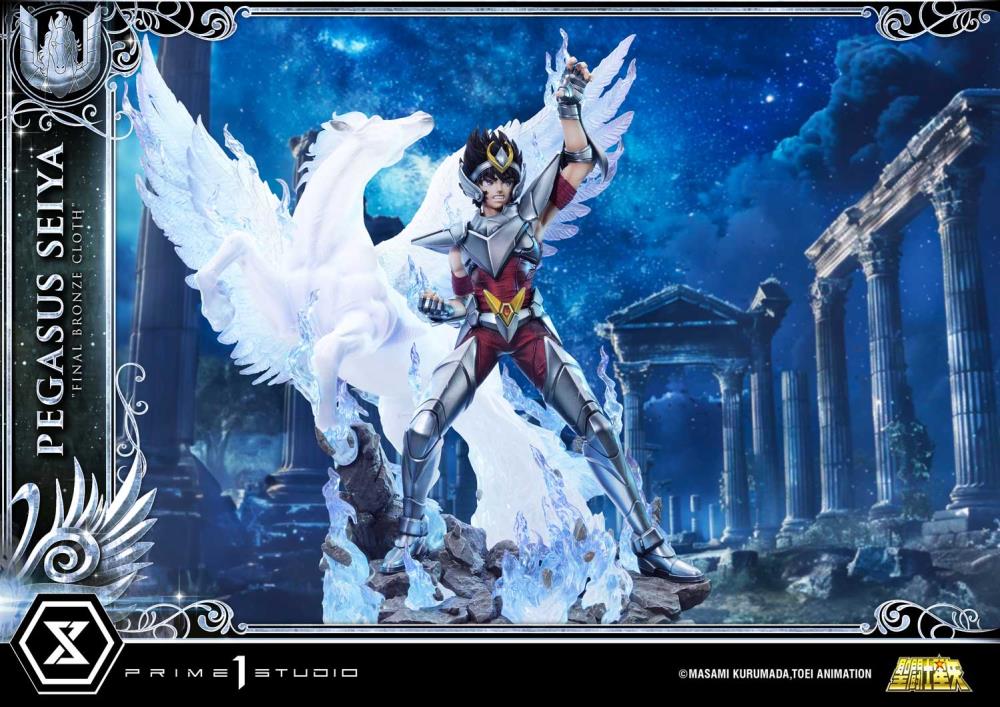 Saint Seiya Premium Masterline Pegasus Seiya Final Bronze Cloth 1/4 Scale Statue (With Bonus) Gallery Image 29