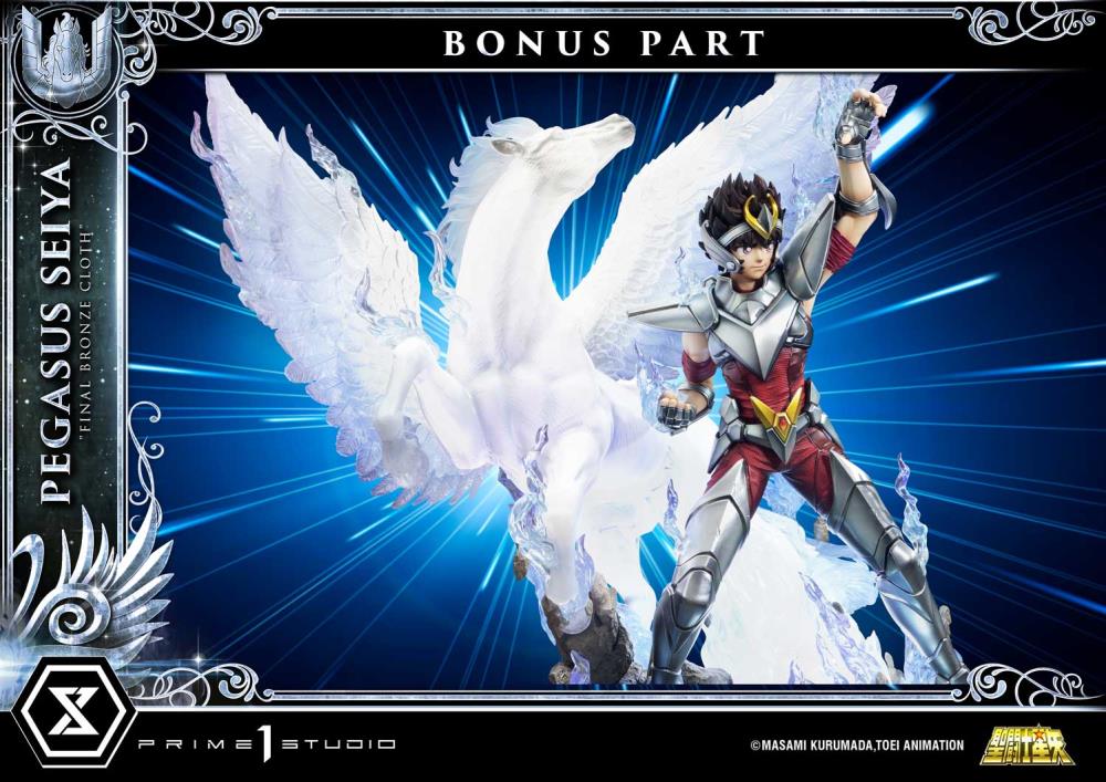 Saint Seiya Premium Masterline Pegasus Seiya Final Bronze Cloth 1/4 Scale Statue (With Bonus) Gallery Image 4