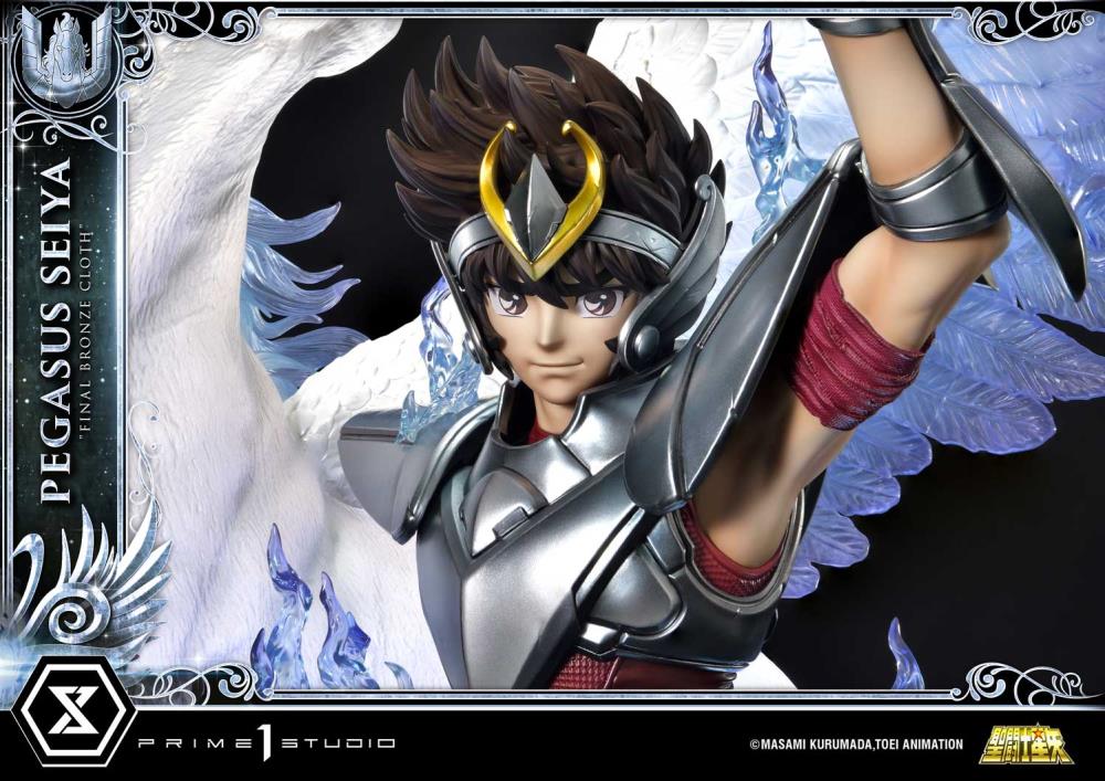 Saint Seiya Premium Masterline Pegasus Seiya Final Bronze Cloth 1/4 Scale Statue (With Bonus) Gallery Image 46