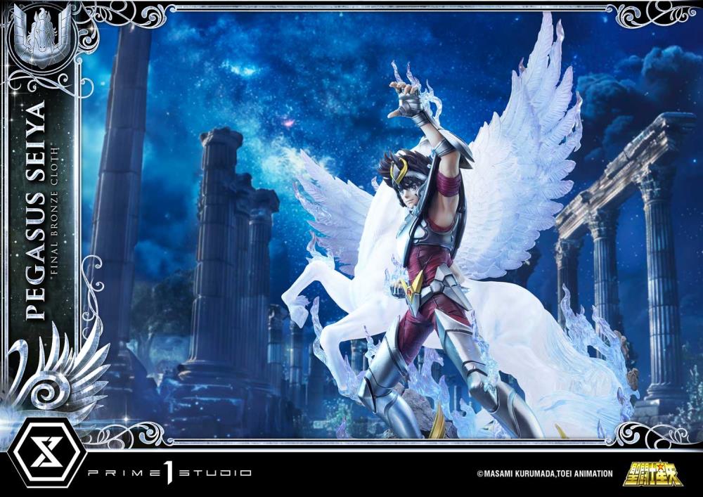 Saint Seiya Premium Masterline Pegasus Seiya Final Bronze Cloth 1/4 Scale Statue (With Bonus) Gallery Image 28