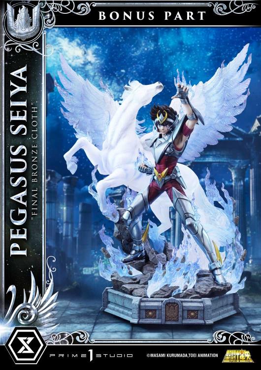 Saint Seiya Premium Masterline Pegasus Seiya Final Bronze Cloth 1/4 Scale Statue (With Bonus) Gallery Image 19