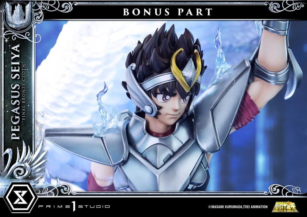 Saint Seiya Premium Masterline Pegasus Seiya Final Bronze Cloth 1/4 Scale Statue (With Bonus) Gallery Image 25