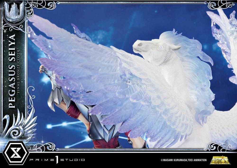 Saint Seiya Premium Masterline Pegasus Seiya Final Bronze Cloth 1/4 Scale Statue (With Bonus) Gallery Image 14