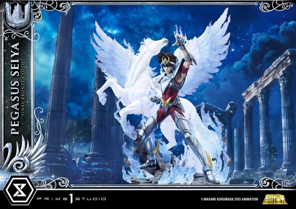 Saint Seiya Premium Masterline Pegasus Seiya Final Bronze Cloth 1/4 Scale Statue (With Bonus) Gallery Image 22