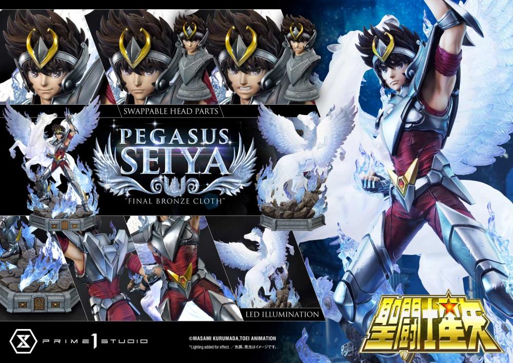 Saint Seiya Premium Masterline Pegasus Seiya Final Bronze Cloth 1/4 Scale Statue (With Bonus) Gallery Image 35