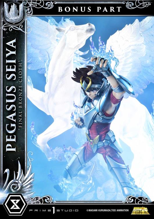 Saint Seiya Premium Masterline Pegasus Seiya Final Bronze Cloth 1/4 Scale Statue (With Bonus) Gallery Image 21