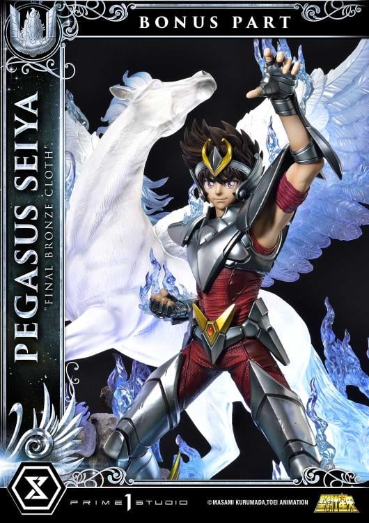 Saint Seiya Premium Masterline Pegasus Seiya Final Bronze Cloth 1/4 Scale Statue (With Bonus) Gallery Image 48