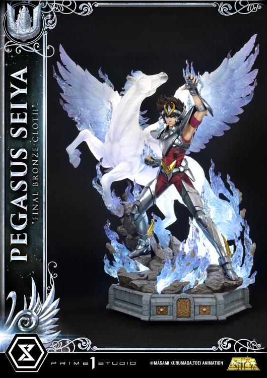 Saint Seiya Premium Masterline Pegasus Seiya Final Bronze Cloth 1/4 Scale Statue (With Bonus) Gallery Image 43