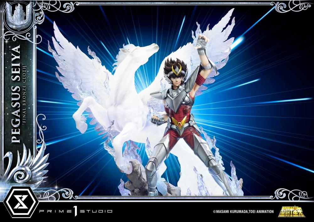 Saint Seiya Premium Masterline Pegasus Seiya Final Bronze Cloth 1/4 Scale Statue (With Bonus) Gallery Image 7