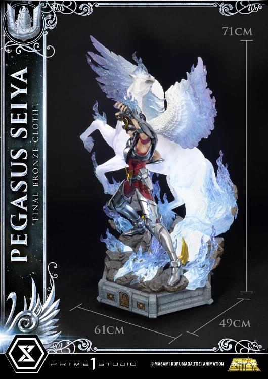 Saint Seiya Premium Masterline Pegasus Seiya Final Bronze Cloth 1/4 Scale Statue (With Bonus) Gallery Image 38