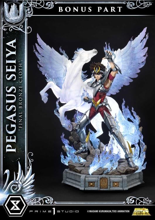 Saint Seiya Premium Masterline Pegasus Seiya Final Bronze Cloth 1/4 Scale Statue (With Bonus) Gallery Image 36