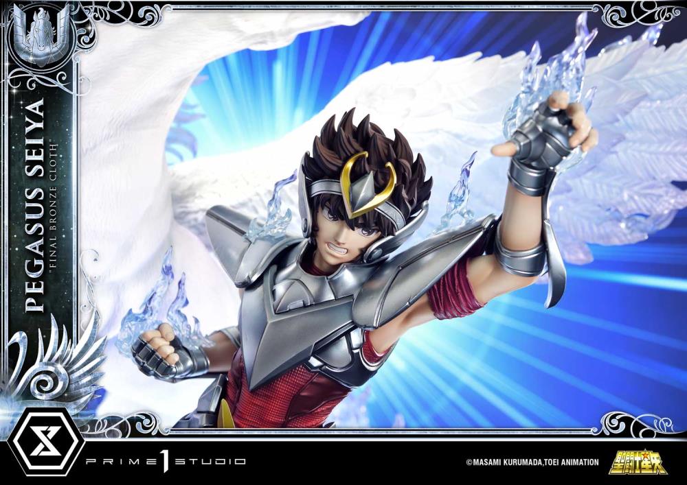 Saint Seiya Premium Masterline Pegasus Seiya Final Bronze Cloth 1/4 Scale Statue (With Bonus) Gallery Image 9