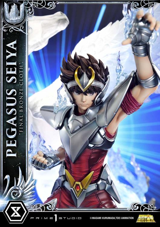 Saint Seiya Premium Masterline Pegasus Seiya Final Bronze Cloth 1/4 Scale Statue (With Bonus) Gallery Image 11