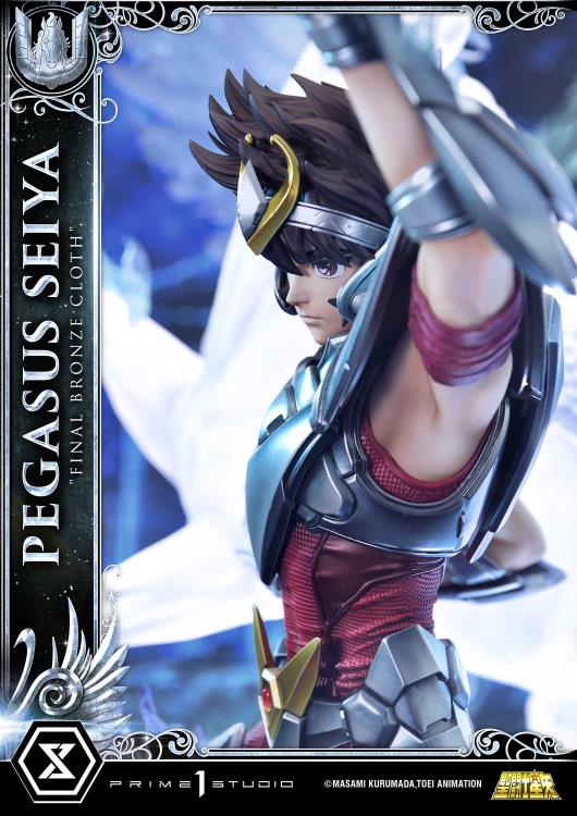 Saint Seiya Premium Masterline Pegasus Seiya Final Bronze Cloth 1/4 Scale Statue (With Bonus) Gallery Image 33