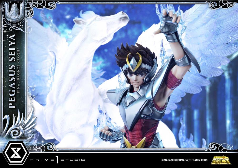 Saint Seiya Premium Masterline Pegasus Seiya Final Bronze Cloth 1/4 Scale Statue (With Bonus) Gallery Image 30